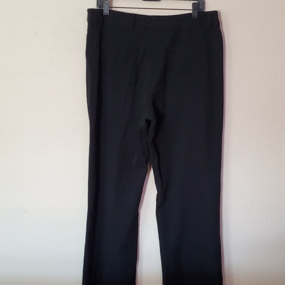 Croft & Barrow black stretch pant 36 - Picture 2 of 4